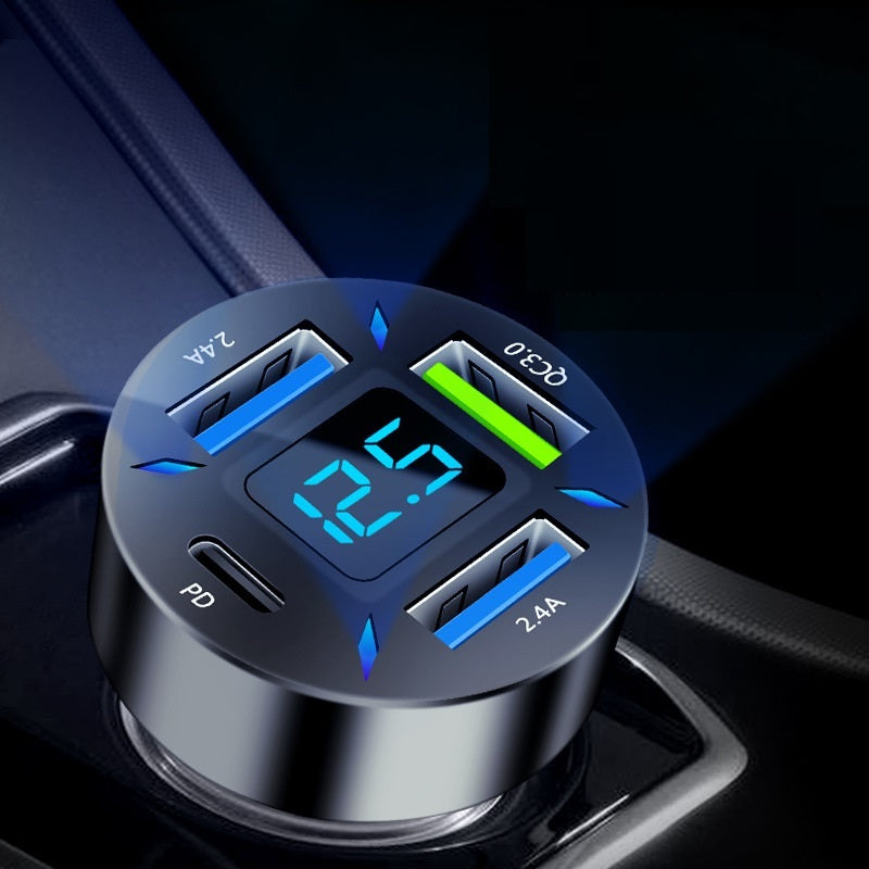 Four-port Car Charger